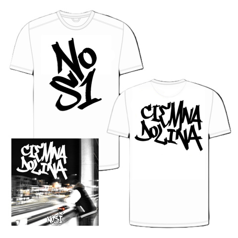 CIEMNA DOLINA OKŁADKA + T-SHIRT NOS1